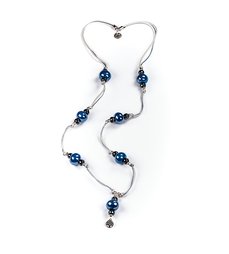 Francesca collana, blu scuro,000206