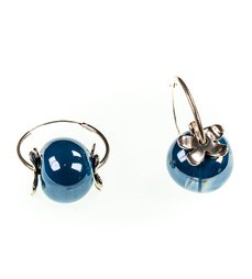 Cerchio con sfera.blu,L,000225